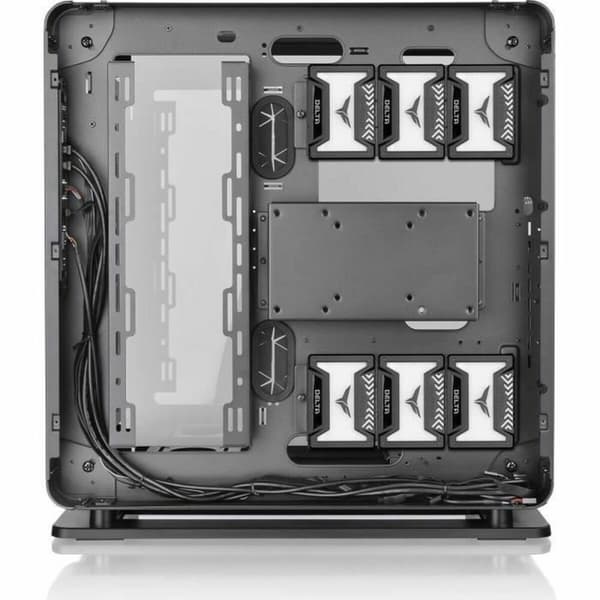 ATX Semi-tårn kasse THERMALTAKE Core P6 Tempered Glass Mid Tower Sort Sort