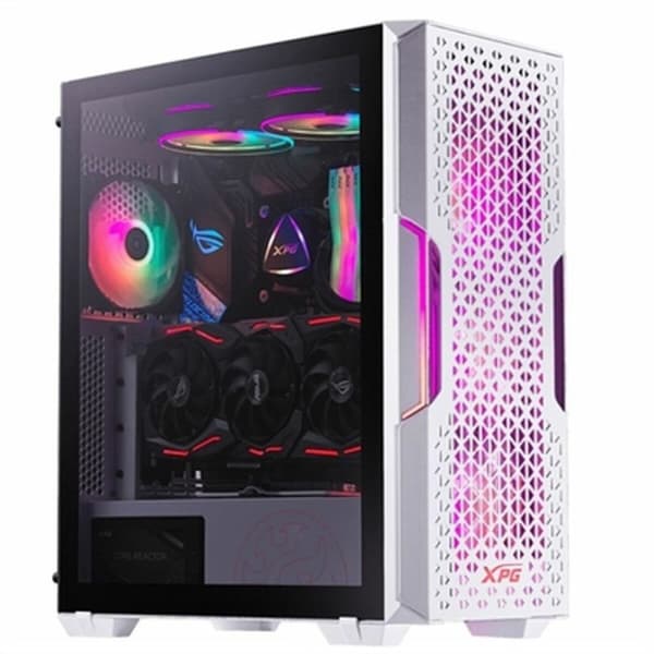 ATX semi-tornikotelo XPG STARKERAIR-WHCWW Valkoinen Valkoinen