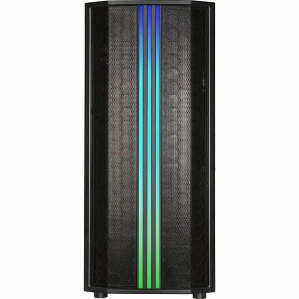 ATX Semi-tårn kasse BitFenix Saber Mesh FRGB Sort