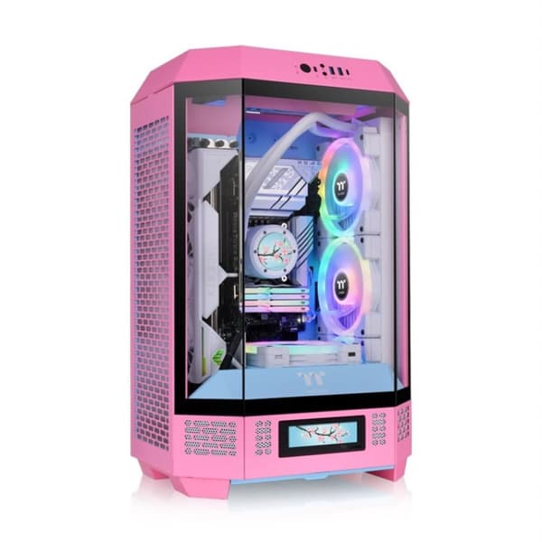 ATX semi-tornikotelo THERMALTAKE 300 Bubble Vaaleanpunainen