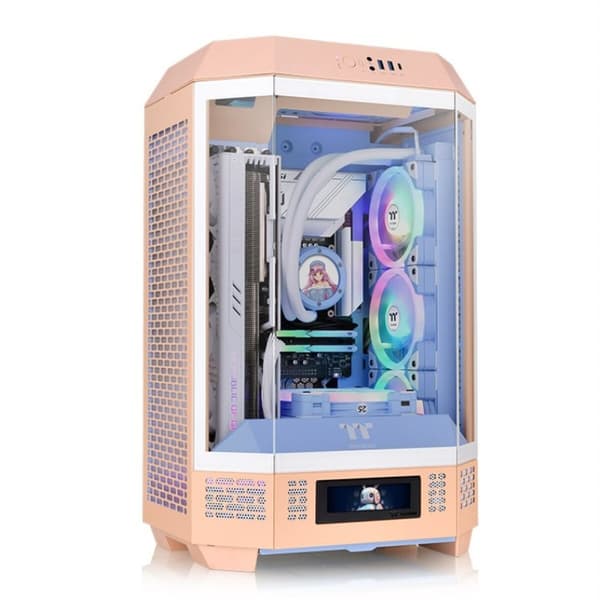 ATX Semitorn THERMALTAKE Tower 300 Peach Fuzz Persika Persika