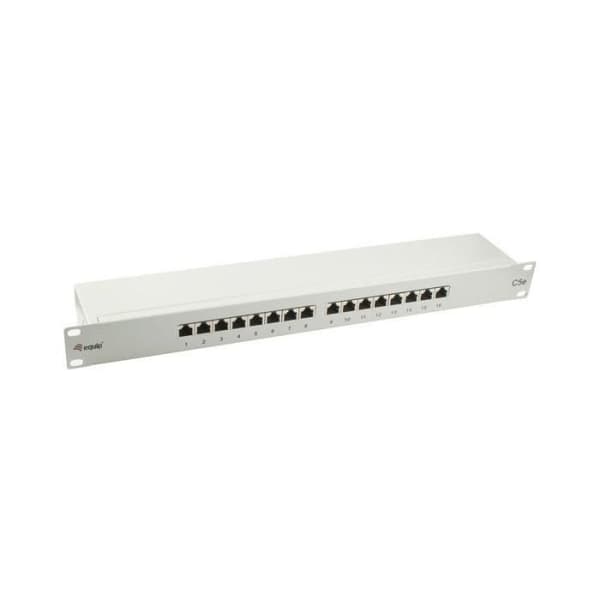 UTRUSTNING 327316 ANSLUTNINGSFACK 1U Grå