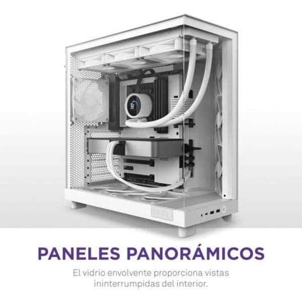 ATX Semi-tårn kasse NZXT Hvid