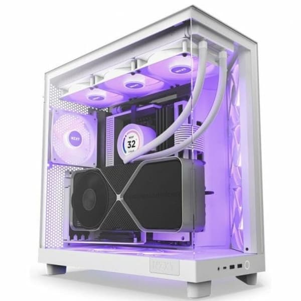 ATX Semi-tårn kasse NZXT Hvid