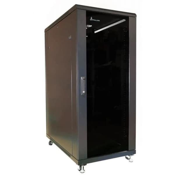 Extralink 27U 800X800 Nätverksskåp - Väggfäste - Självmonterad ram - Avtagbara sidoväggar - För