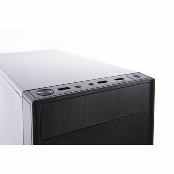 ATX mikro kasse med strømføder CoolBox M-670 Sort