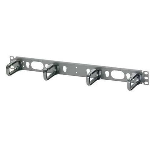 PANDUIT CMPHF1 HORISONTAL KABELHANTERING D-RING, SVART