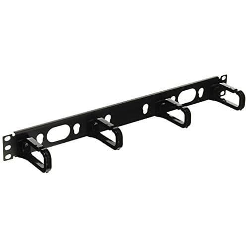 PANDUIT CMPHF1 HORISONTAL KABELHANTERING D-RING, SVART