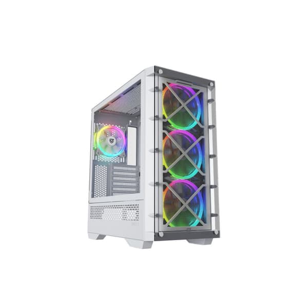 ATX Semi-tårn kasse Nfortec NF-CS-DRACOX-W