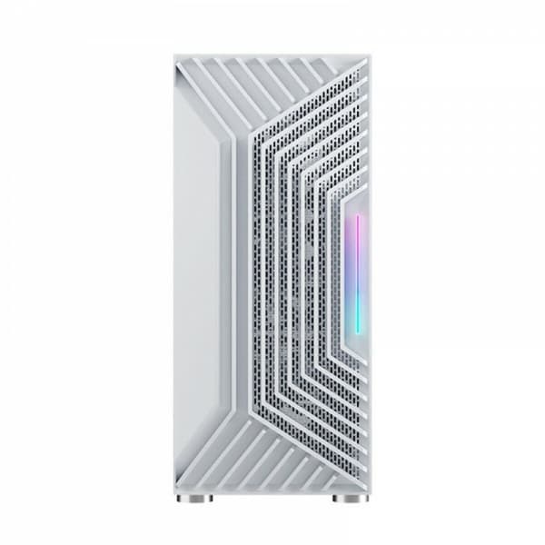 ATX Semi-tårn kasse Nfortec NF-CS-NERVIA-W Hvid