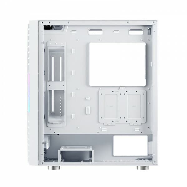 ATX Semi-tårn kasse Nfortec NF-CS-NERVIA-W Hvid