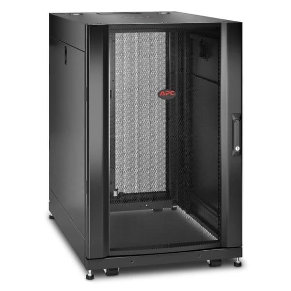 Autonom rack - APC - NetShelter SX - 18U - Svart - Integrerad lyftstöd