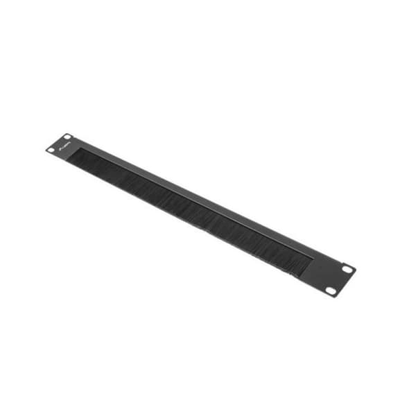Rack - bay tillbehör Lanberg - AK-1103-B - Borstpanel för 19 1U skåp svart ()''
