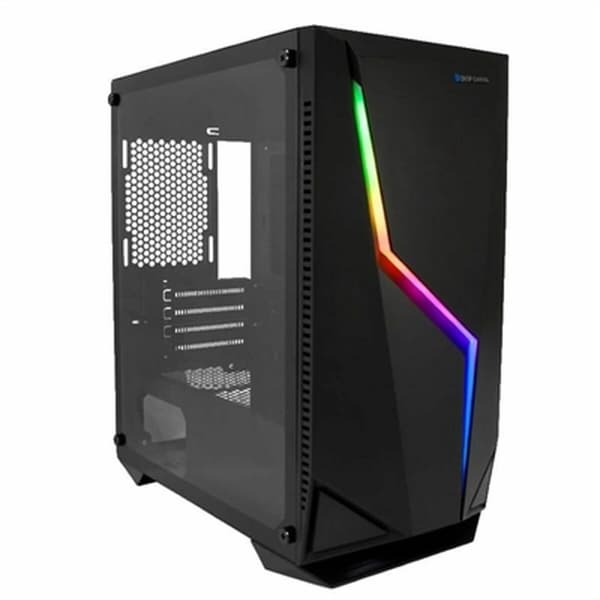 ATX Semi-tårn kasse CoolBox DG-CHA-M235-0 Sort Sort