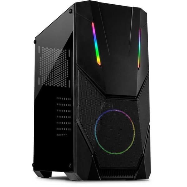 Datorlåda - Inter-Tech - IT-3303 Hornet - Svart - USB 3.0 - Optimerad kylning