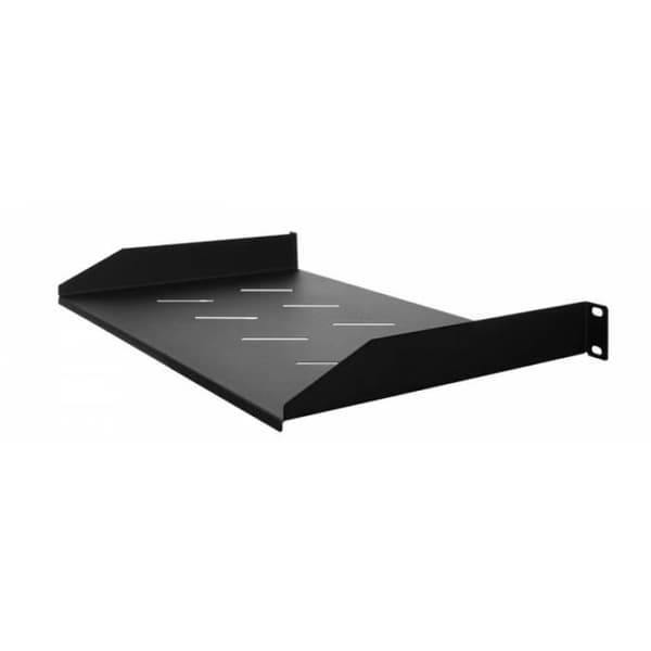 Rackhylla 19" 1U 350mm Svart