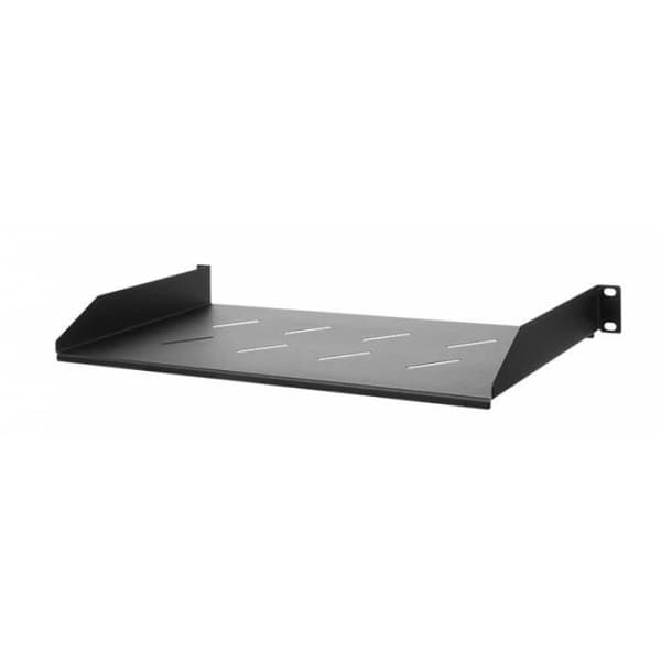 Rackhylla 19" 1U 350mm Svart