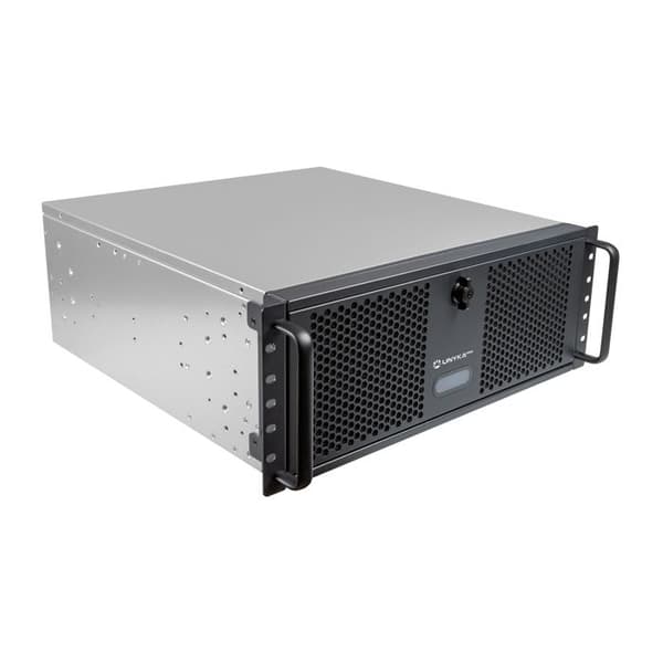 Chassi Rack 4U - UNYKA - UK4339V - USB-A 3.0, USB-C - Dammskydd - 2 fläktar ingår