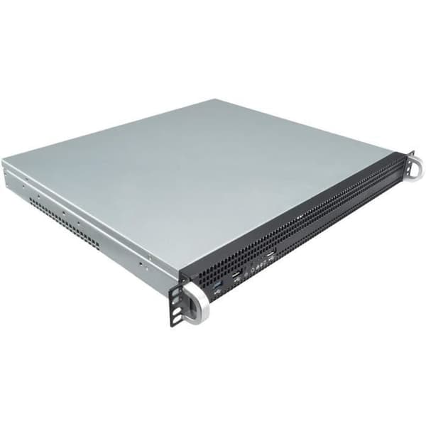 Boîte à Rack UNYKAch Mount UK1029 Format 1U 19 ATX-ITEX Svart