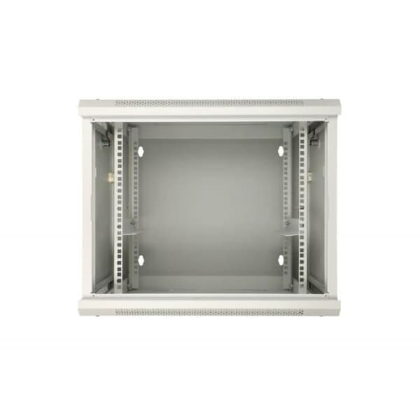 Extralink Wall cinet rack 9U 600x600 grå två sektioner - 5903148912950