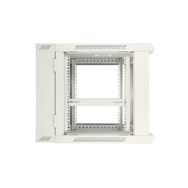 Extralink Wall cinet rack 9U 600x600 grå två sektioner - 5903148912950