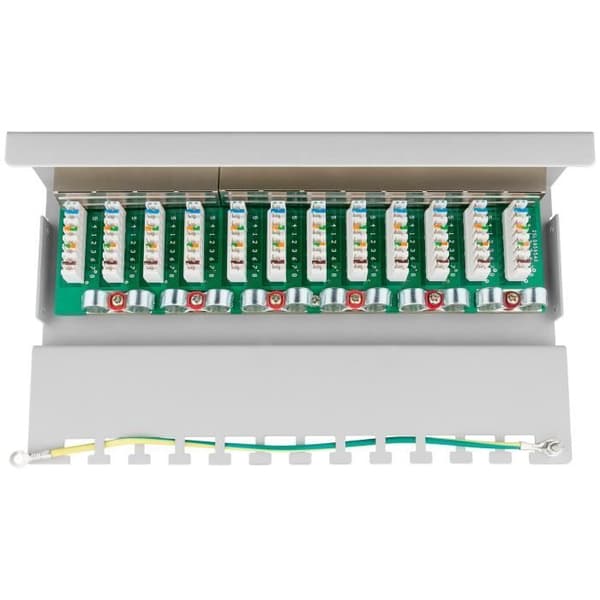 Wentronic nätverksutrustning, Cat 6, Grå
