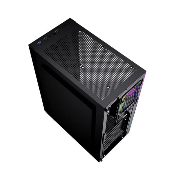 ATX Semitorn GEMBIRD Fornax 2500 ARGB Svart Multicolour