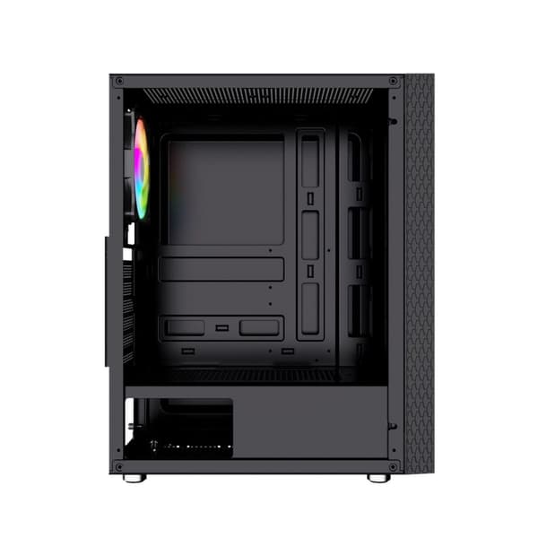 ATX Semitorn GEMBIRD Fornax 2500 ARGB Svart Multicolour