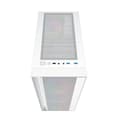 Miniatyrbild 4 av 10: ATX Semitorn GEMBIRD Fornax 4000W ARGB Vit Multicolour