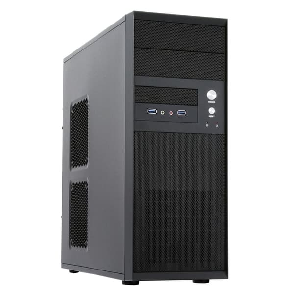 ATX Semi-tårn kasse Chieftec CQ-01B-U3-OP Sort Sort