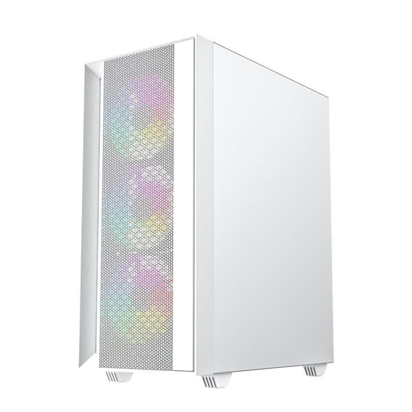 ATX semi-tornikotelo GEMBIRD Fornax 4000W ARGB Valkoinen Monivärinen