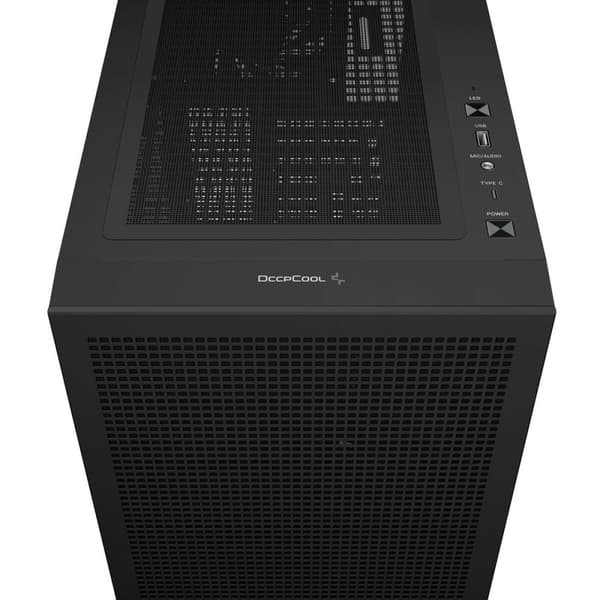 ATX semi-tornikotelo DEEPCOOL CH560 DIGITAL Musta Monivärinen