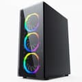 Miniatyrbild 3 av 5: ATX Semitorn GEMBIRD CCC-FC-1500RGB Svart