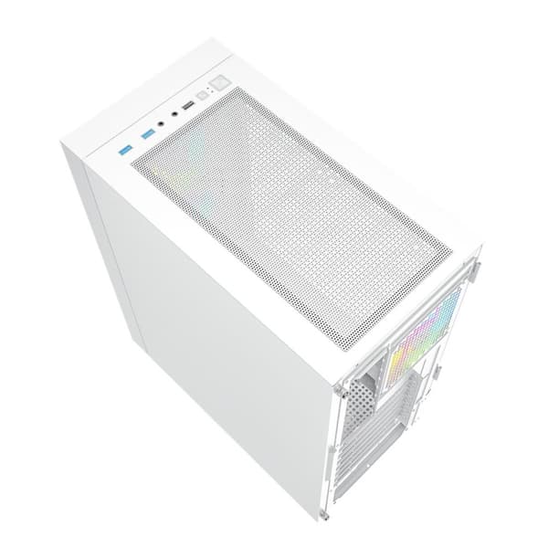 ATX Semi-tårn kasse GEMBIRD Fornax 4000W ARGB Hvid Multifarvet
