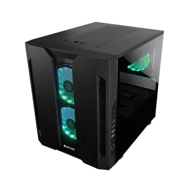 ATX Semi-tårn kasse Chieftec GM-02B-OP Sort Multifarvet