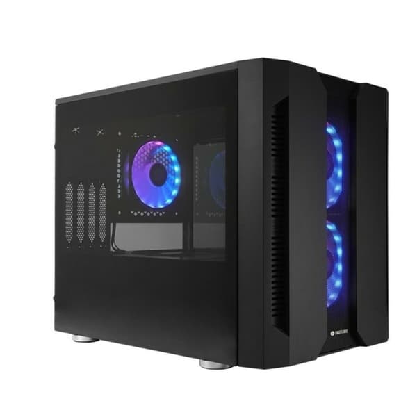 ATX Semi-tårn kasse Chieftec GM-02B-OP Sort Multifarvet