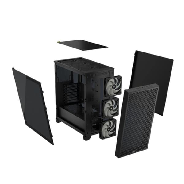 ATX Semitorn Corsair CC-9011255-WW Svart