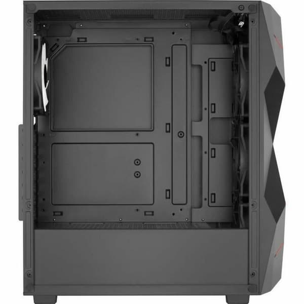 ATX Semitorn Aerocool AEROPGSVOLCAN-G-BK-V1 Svart
