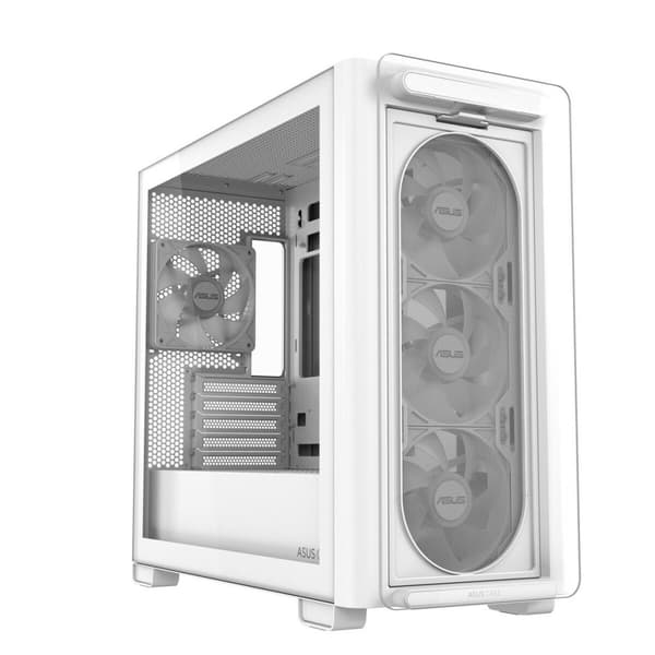 ATX Semi-tårn kasse Asus 90DC00K3-B19010 Hvid Multifarvet