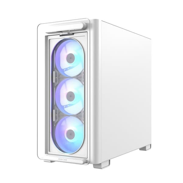 ATX Semi-tårn kasse Asus 90DC00K3-B19010 Hvid Multifarvet