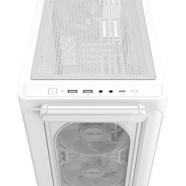 ATX Semi-tårn kasse Asus 90DC00K3-B19010 Hvid Multifarvet