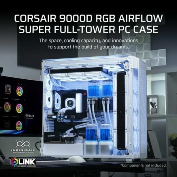 ATX Semi-tårn kasse Corsair CC-9011274-WW Hvid