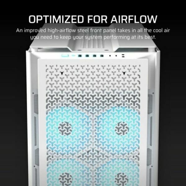 ATX Semi-tårn kasse Corsair CC-9011274-WW Hvid