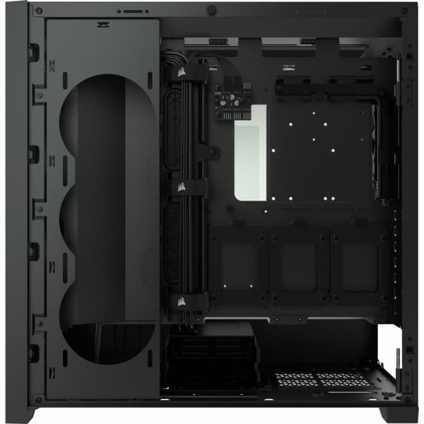 ATX Semitorn Corsair 5000D RGB Svart Multicolour