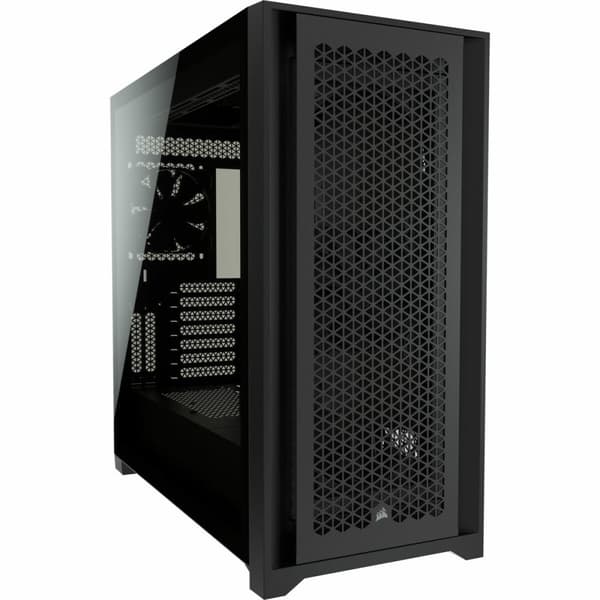 ATX Semitorn Corsair 5000D RGB Svart Multicolour