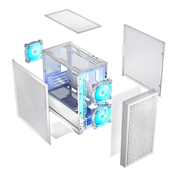 ATX Semitorn Logic AM-DART-PRO-ARGB-20 Vit