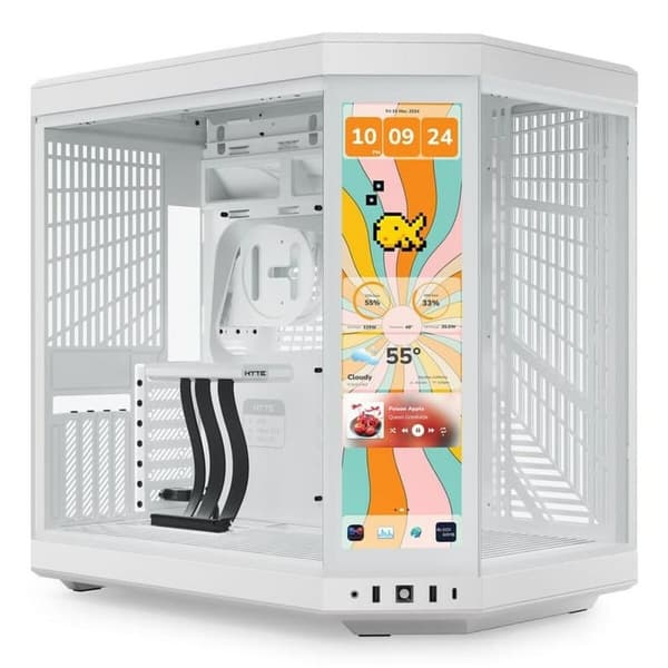 ATX Semitorn Hyte CS-HYTE-Y70TTI-WW Vit Vit