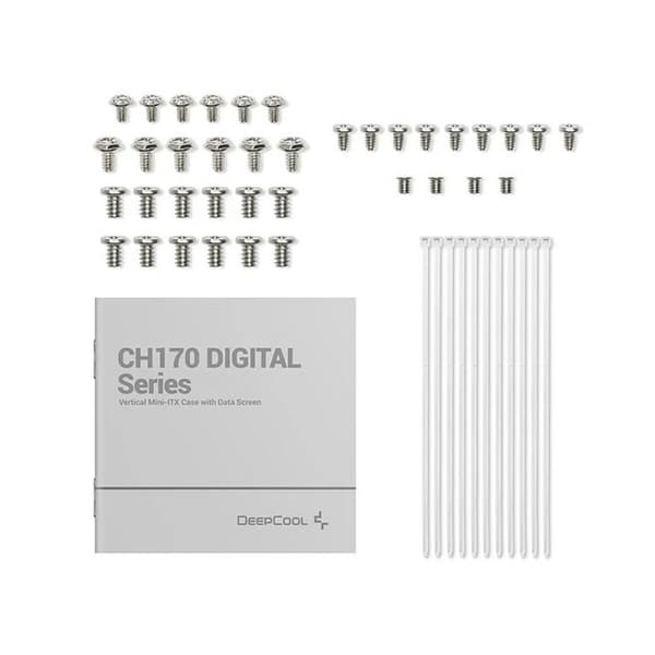ATX Semitorn DEEPCOOL R-CH170-WHNPI0D-G-1 Vit