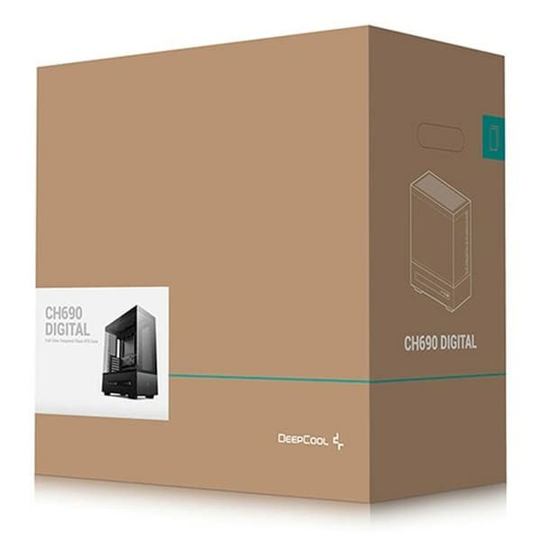ATX Semitorn DEEPCOOL R-CH690-BKNNA0D-G-1 Svart