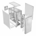 Miniatyrbild 5 av 6: ATX Semitorn Logic AT-DART-PRO-0000-20 Vit